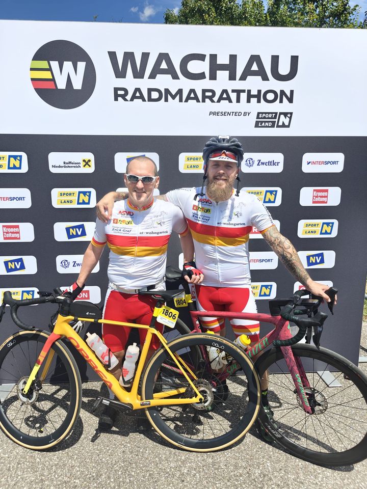 Zwei LMBler beim Wachauer Radmarathon 2025 erfolgreich im Ziel